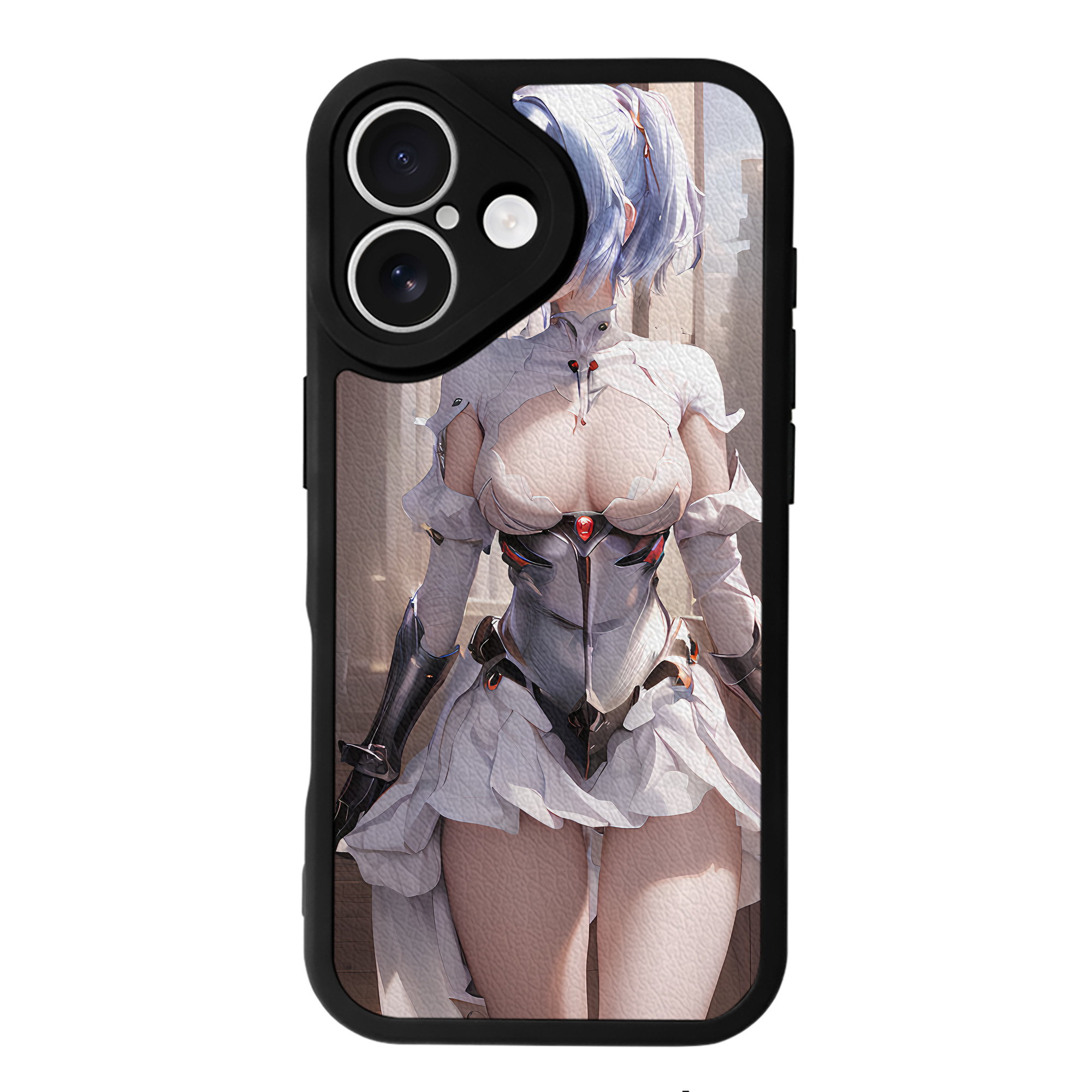 （画像用） EVA 新世紀エヴァンゲリオン 【iPhone 16シリーズ対応】シリコンスマホケース（レザー調） 材質：シリコン
